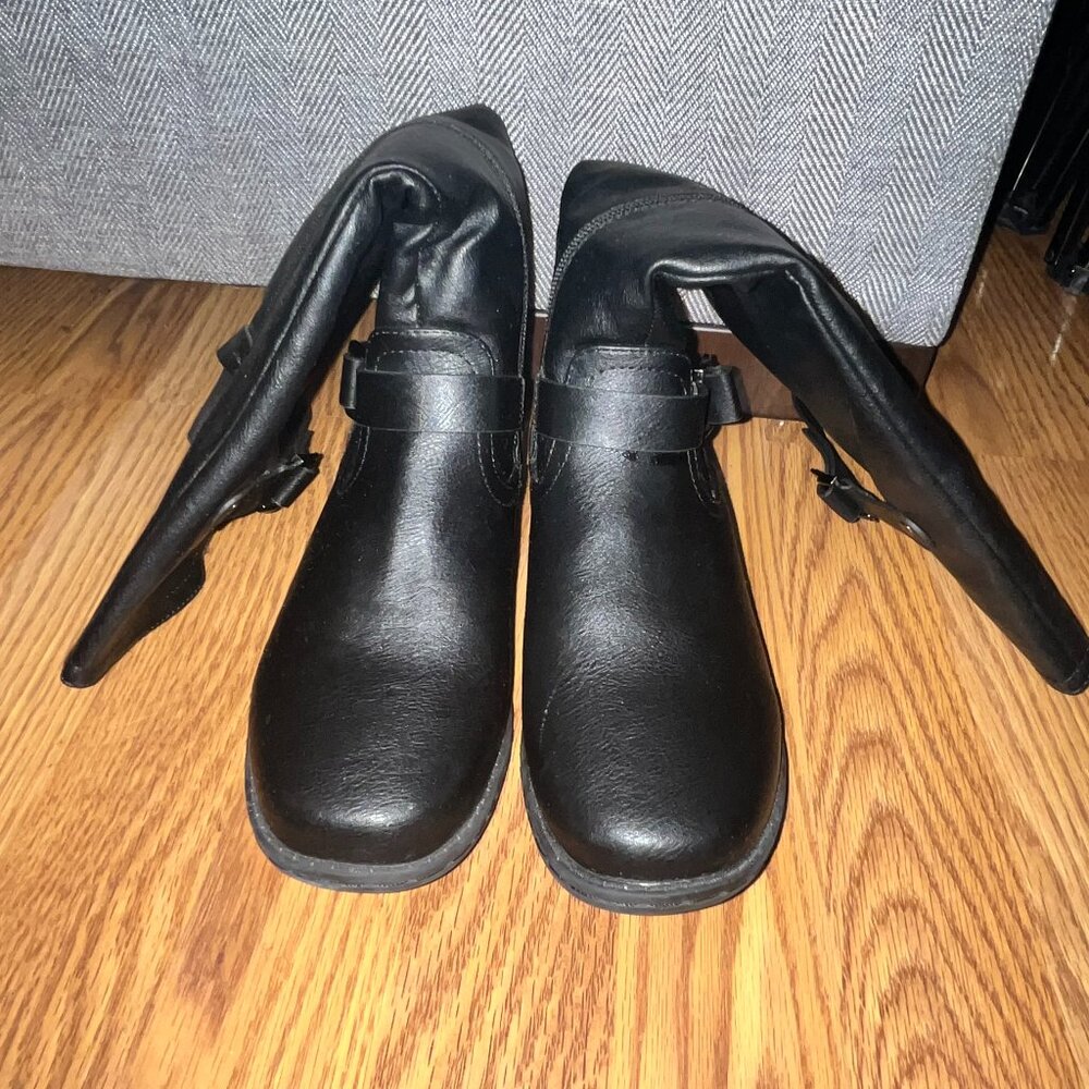 Dream Paris Tall Black Boots